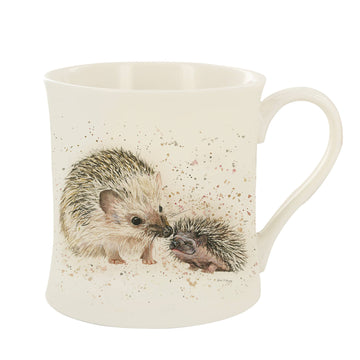 Faire: EastWest bone china mug Hedgehog Couple Mug-Fine Chine BRANSTON & PRICKLE
